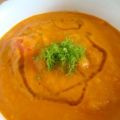 Fenchel-Tomaten-Suppe mit Garneleneinlage
