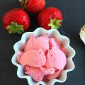 {Rezept} Erdbeeren Eiscreme