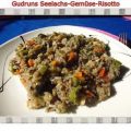 Fisch: Seelachs-Gemüse-Risotto