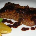 Roastbeef Steak mit Rotwein 