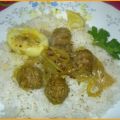 Beaf-Curry mit Reis nach Sidek