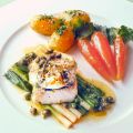 Loup de mer mit Zitronen-Kapern-Butter auf[...]