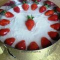 Joghurt-Erdbeer-Torte aus dem Kühlschrank