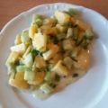 Kartoffel-Gurkensalat mit Schnittlauch