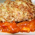 Sesam-Spaghetti-Nester an Gemüsebeet