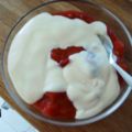 Erdbeer - Rhabarber- Kompott mit fettarmen[...]