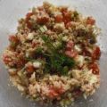 Couscous-Salat mit Schafskäse