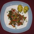 Tunfischsteak mit Erbsen-Minz-Salsa