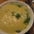 Samtige Topinambur-Suppe (vegan)