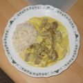 Curry-Apfel-Fleisch