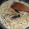 Beilage: Reis mit gebratenenen Reisnudeln