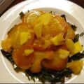 Rote Bete-Salat mit Orangen und Äpfeln