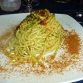 Spaghetti mit Pistazienpesto, Bottarga und[...]