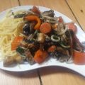 Rezept vom 21.03.2016: Pilz Gemüse Spaghetti[...]