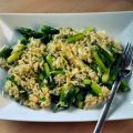 Schnelle Frühlingsküche: Reis mit Spargel