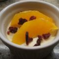 Dessert: Orangen-Sahne-Joghurt
