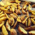 Beilage: Gomasio-Kartoffelspalten aus dem Ofen