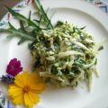 Chinakohl-Rucola-Salat mit Joghurt-Dressing