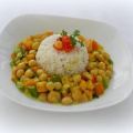 Buntes Kichererbsen-Curry