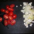Lamm mit Schafskäse und Tomaten