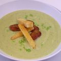 Sauerampfer-Suppe mit Croutons und[...]