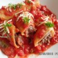 Cannelloni in pikanter Tomaten-Soße