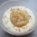 Dessert: Zitronenquark mit Mangopüree