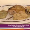 Sexy Salbei-Chicken-Kuss-Kuss im Zucchini-Puff[...]