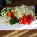 Gemüse-Lasagne mit Spitzkohl, Karotten,[...]