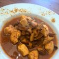 Hähnchen-Pilz Curry