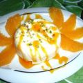 Dessert: Orangen Panna Cotta