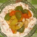 Dessert: Marsala-Obst auf Zimtsahne