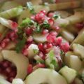 Gurken-Granatapfel-Salat