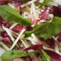 Salat von der weißen Rübe mit Radicchio und[...]