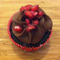 Schokoladen-Cupcakes mit Granatapfel[...]