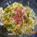 Salat: Chinakohlsalat mit Galiamelone
