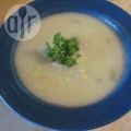 Kartoffelcremesuppe mit Lauch