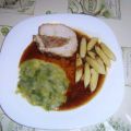 Gefüllte Putenrolle an Malzbiersauce mit[...]