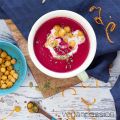 Rote Bete - Mandel-Süppchen mit gerösteten[...]