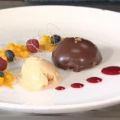 Schokolade mit Creme brulee, Passionsfrucht[...]