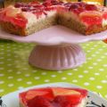 Erdbeer-Ananas-Haferflocken-Kuchen