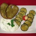 Zucchini und Tzatziki