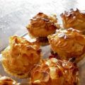 Bienenstich - Muffins mit Kirschen
