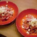 Radieschen - Melonen - Salat mit Ziegenkäse und[...]