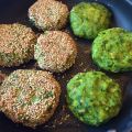 Linsen-Mangold Burger oooooh wie fein