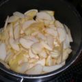 Gedeckter Apfelkuchen