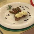 Rücken und Käse von der Ziege mit[...]