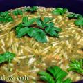 Irish Moss im Apfel-Gierschkuchen