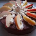 Gedeckter Apfelkuchen