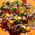 Fenchel-Trauben-Salat mit Käse